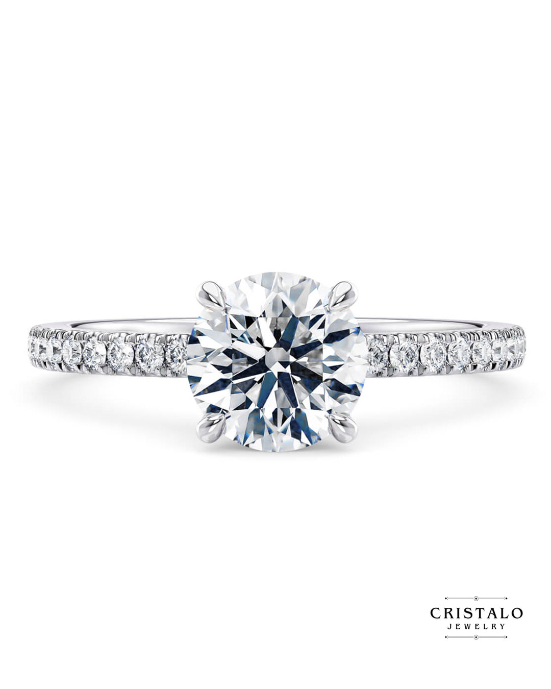 Aria - White Gold Ring