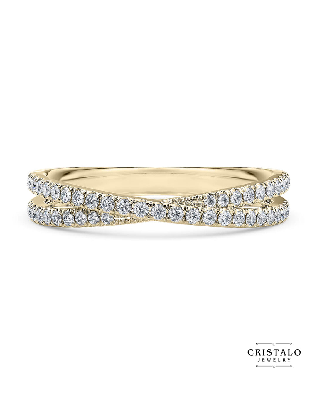 Cassia Eternity - Yellow Gold Ring