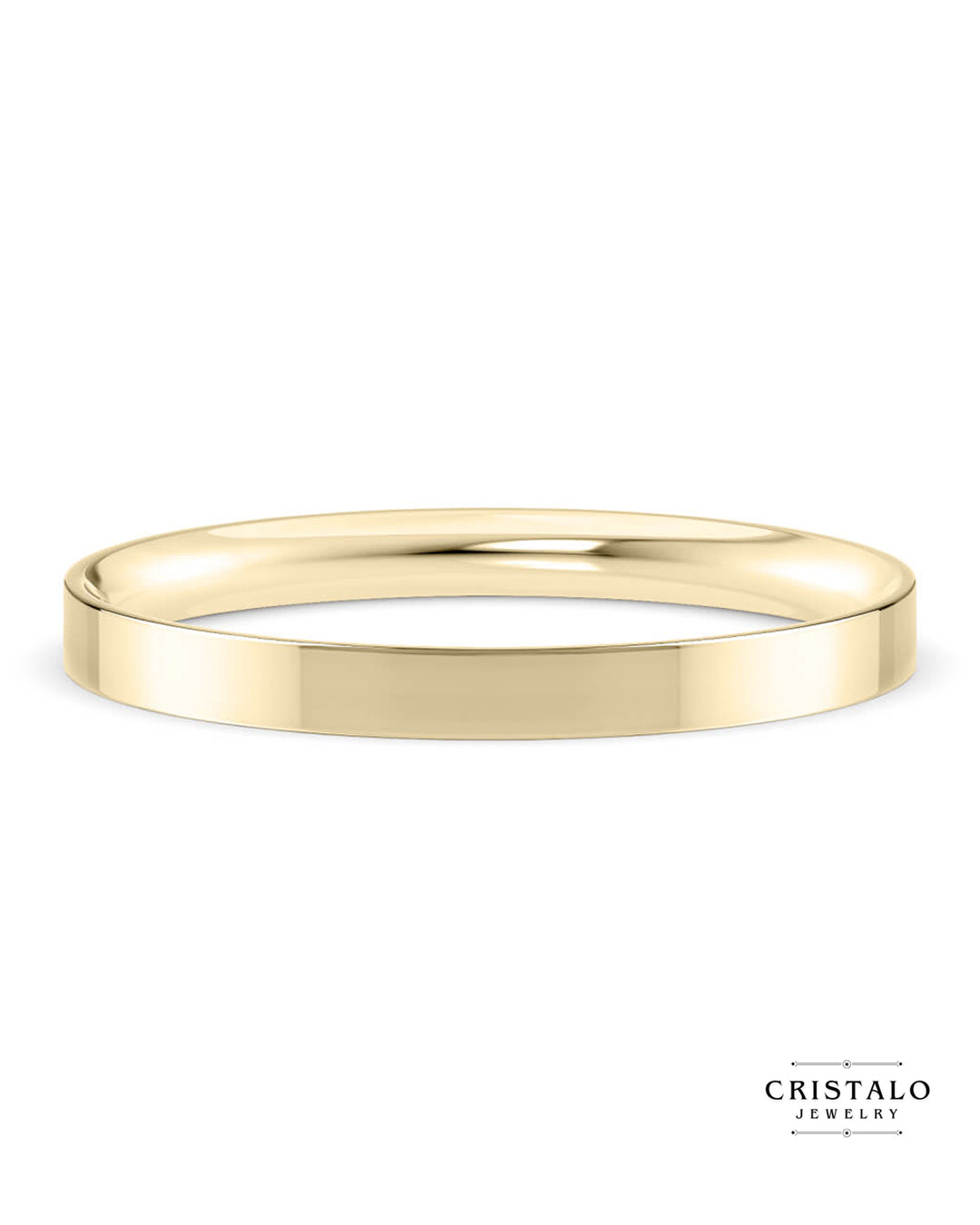 Flat Court - Yellow Gold Ring