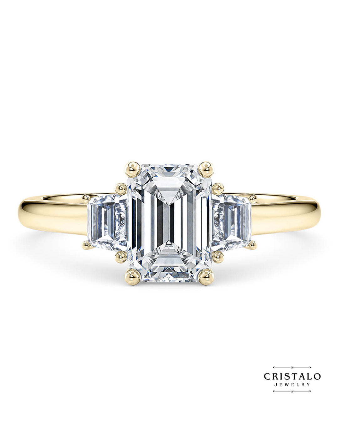 Imperia Trilogy - Yellow Gold Ring