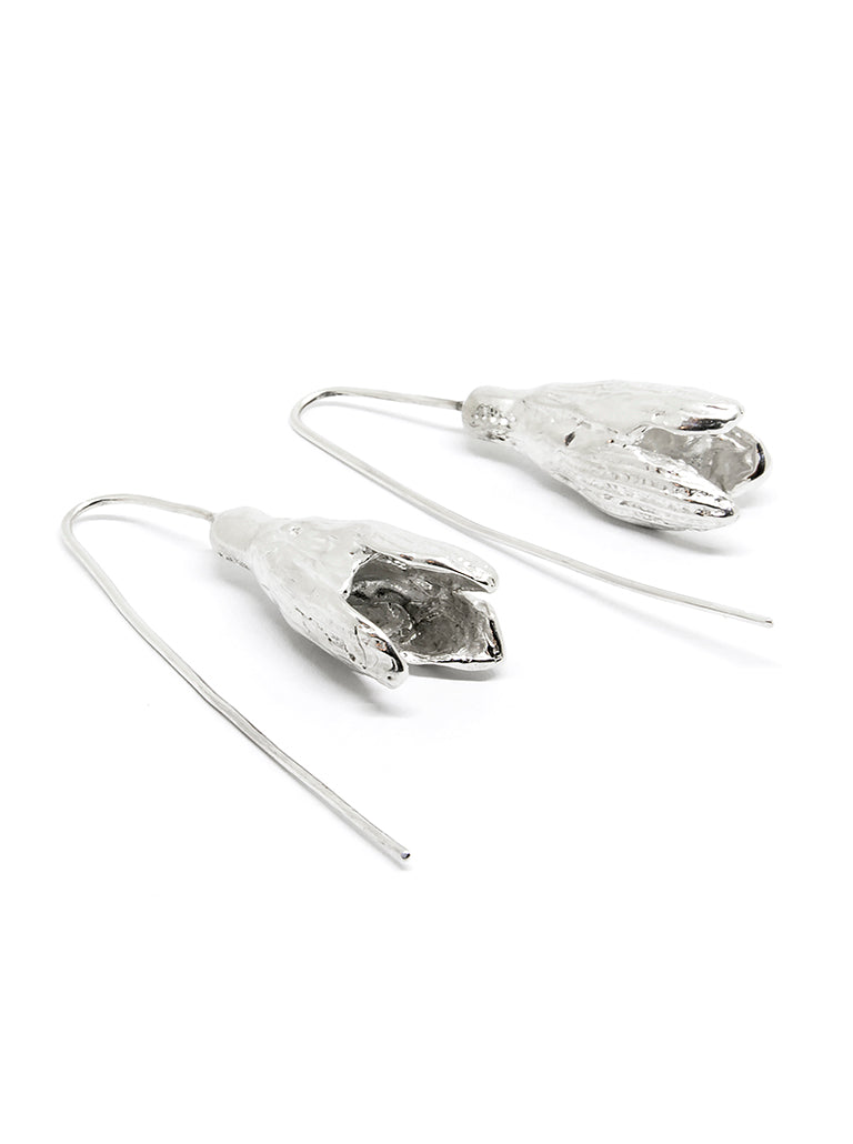 Earrings FOR HER - SPRING Snowdrops with Hooks