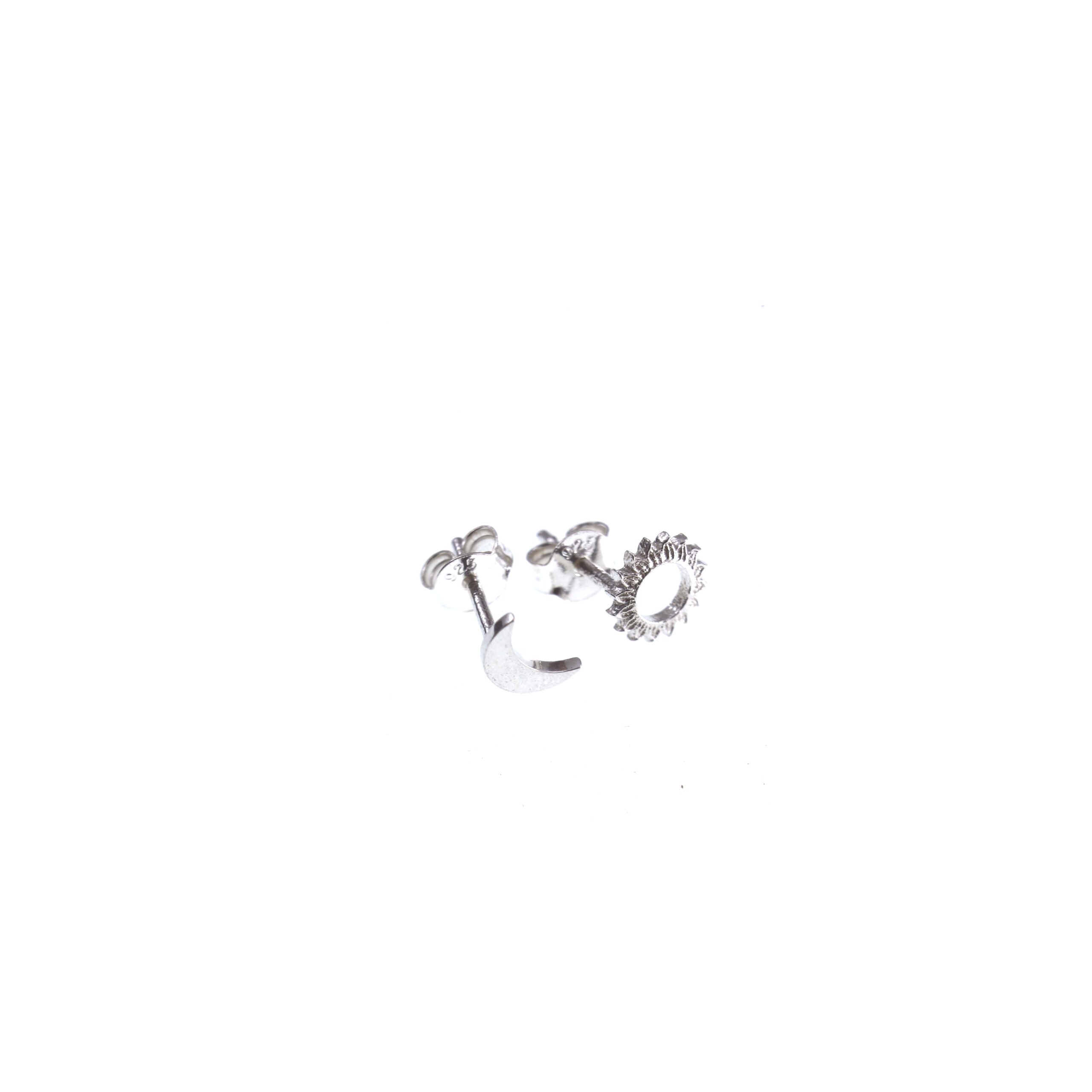 Earrings FOR HER - Moon and Sun