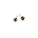 Illumi Stud Earrings - Rose Gold and Silver